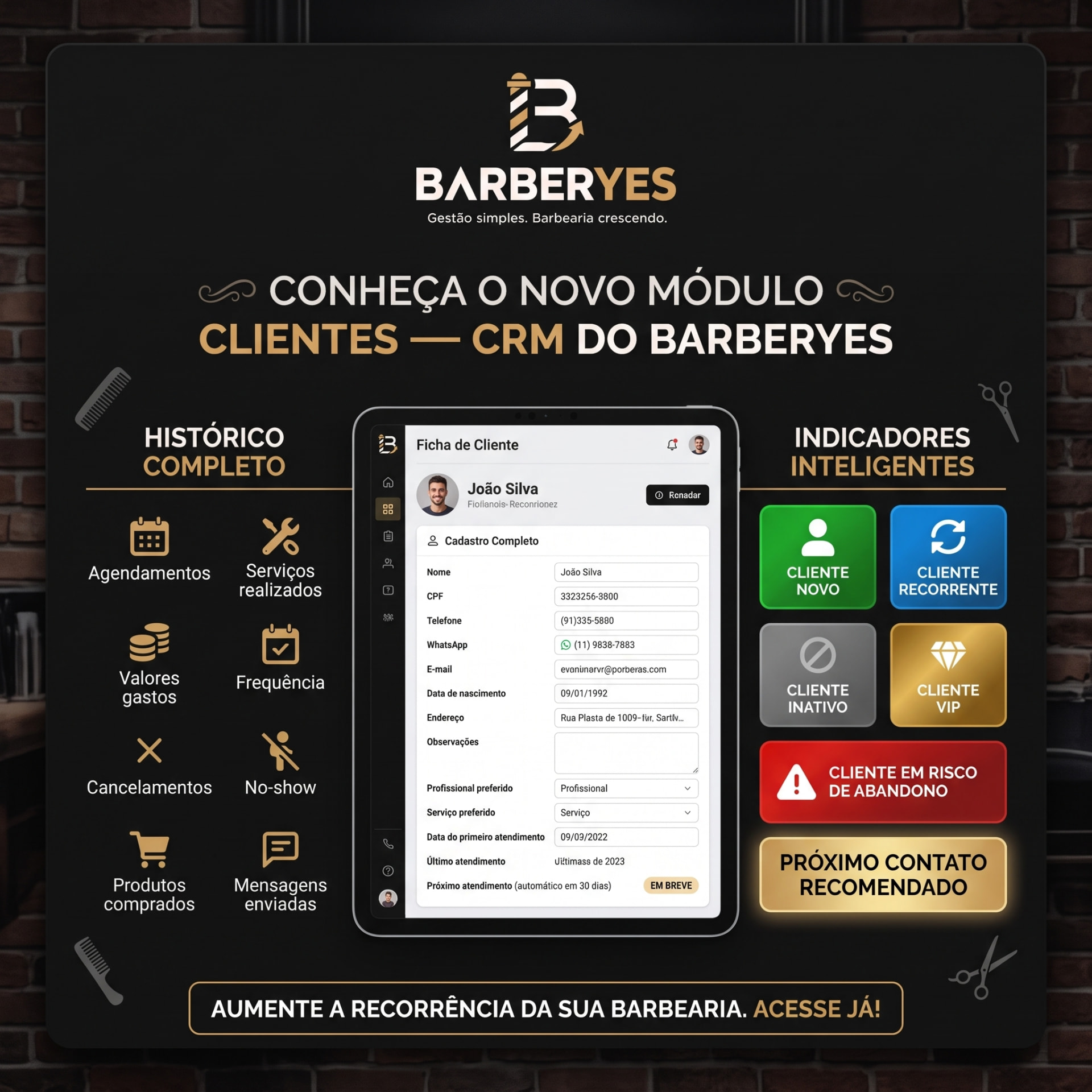 Clientes + CRM